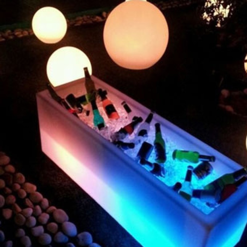 Illuminated Rectangular Ice Keeper