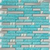 Mosaic Tiles MT5 , Blue And Silver Mosaic Tiles MT5 , Blue And Silver