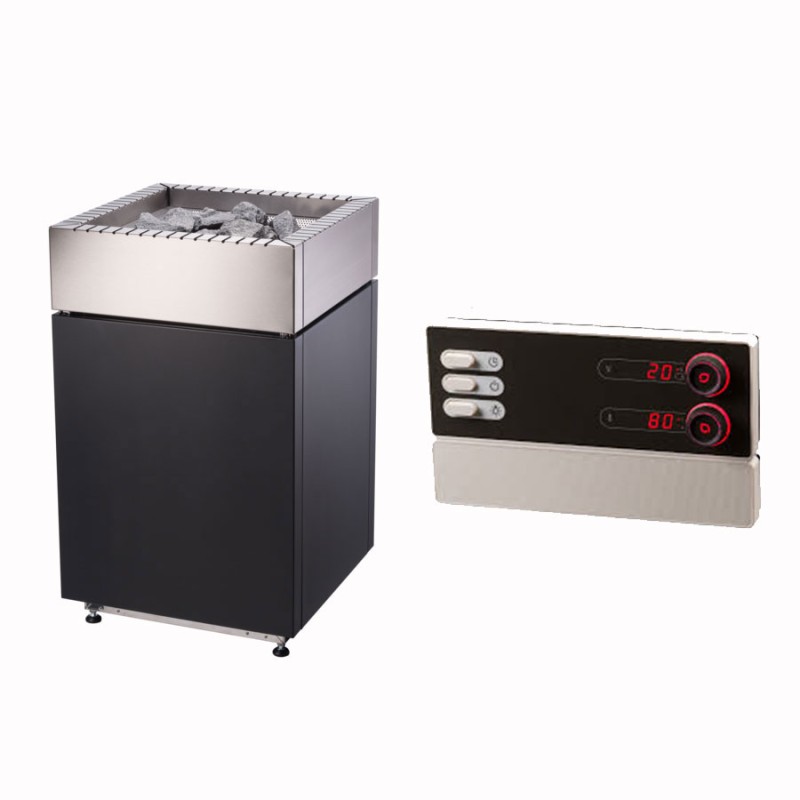 Sauna Heater Qube 105 + Control Unit Pro-B2(10.5KW) Sauna Heater Qube 105 + Control Unit Pro-B2(10.5KW)