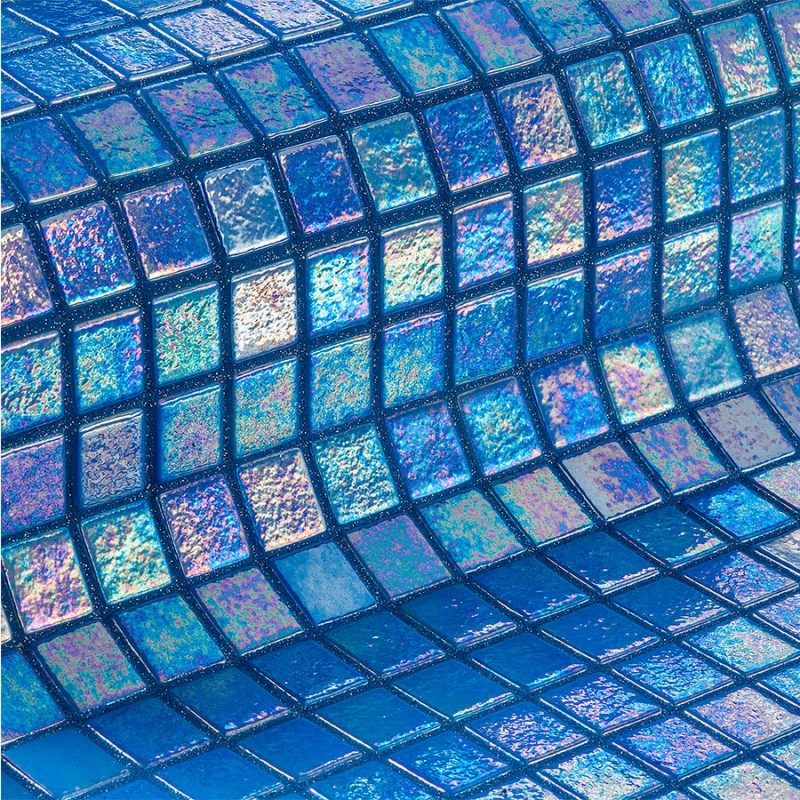 Ocean Blue Mosaic, Pool Tiles with PVC Dots Ocean Blue Mosaic, Pool Tiles with PVC Dots
