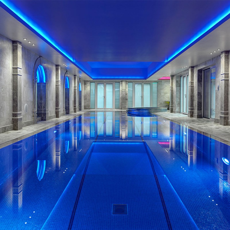 Ocean Blue Mosaic, Pool Tiles with PVC Dots Ocean Blue Mosaic, Pool Tiles with PVC Dots