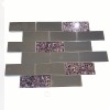 Mosaic Tiles MT2 Silver And Granite Mix Mosaic Tiles MT2 Silver And Granite Mix