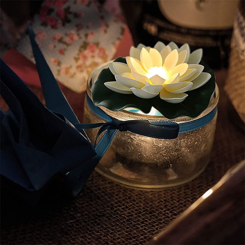 Floating Led Lights Lotus Floating Led Lights Lotus