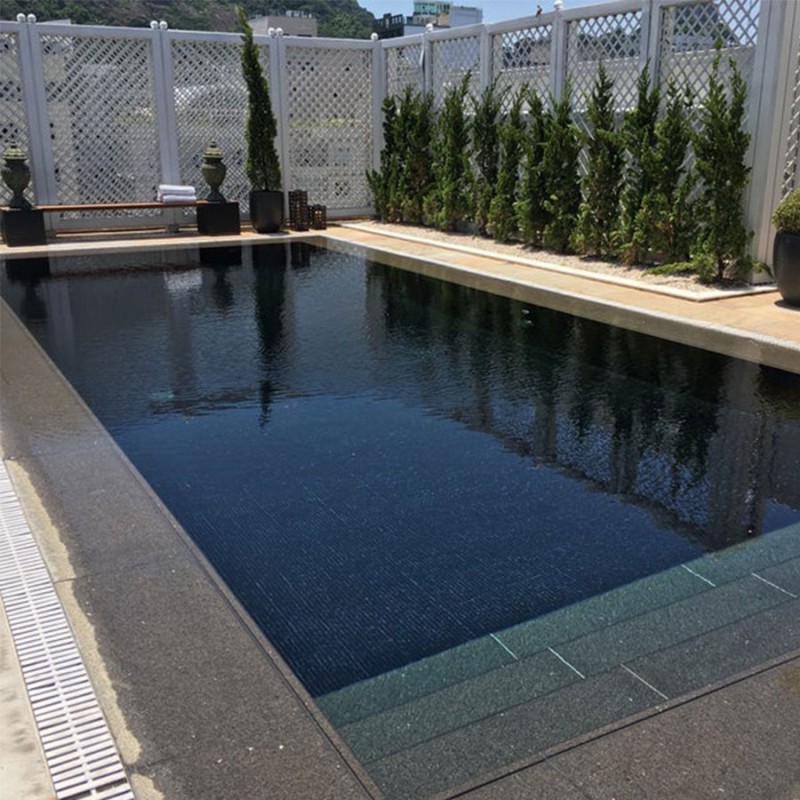 Natural Glass Black PVC Natural Glass Black PVC