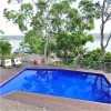 Niebla Blue Mosaic Pool Tiles with PVC Dots Niebla Blue Mosaic Pool Tiles with PVC Dots