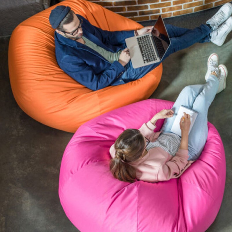 Large Tear Drop Bean Bag Pink Large Tear Drop Bean Bag Pink