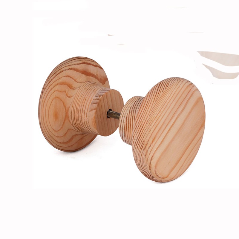 Sauna Wooden Round Handle Sauna Wooden Round Handle
