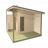 Outdoor Sauna Solid Compact Outdoor Sauna Solid Compact