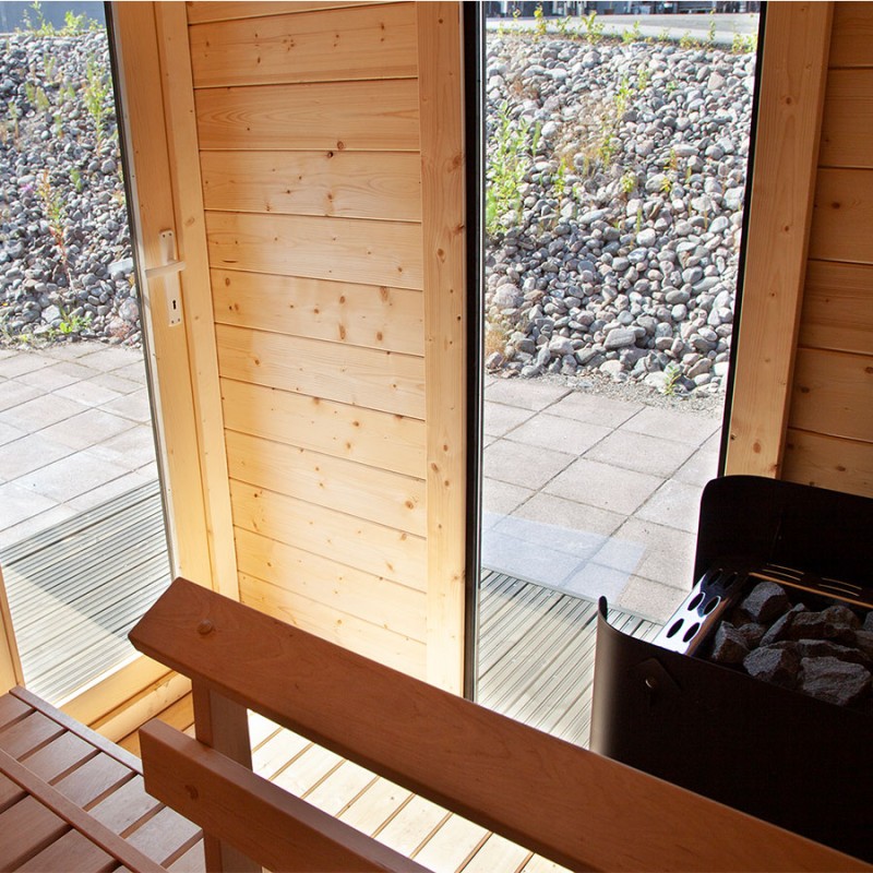 Outdoor Sauna Solid Compact Outdoor Sauna Solid Compact