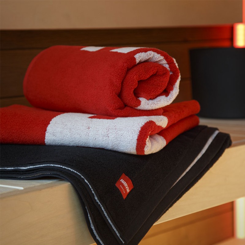 Sauna Towel Healing With Heat , Black Sauna Towel Healing With Heat , Black
