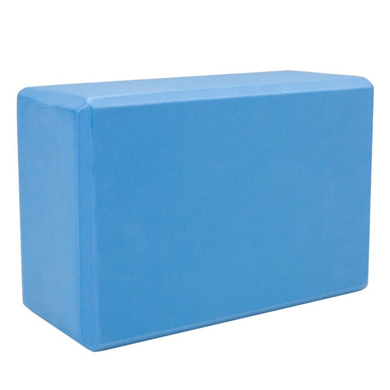 Yoga Block, Blue Yoga Block, Blue